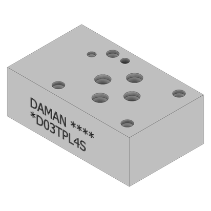 Ductile Tapping Plate - DD03TPL4S