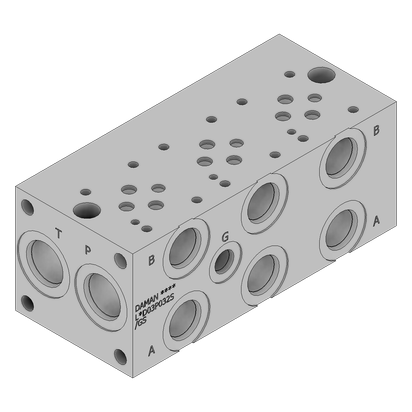 Aluminum FlexMount Manifold - LAD03P032S/GS