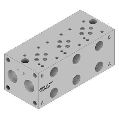 Aluminum FlexMount Manifold - LAD03P032P