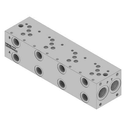 Aluminum FlexMount Manifold - LAD05P043S/S