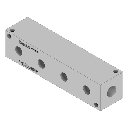17-4 H1150 Stainless Header Block - SH1800404P