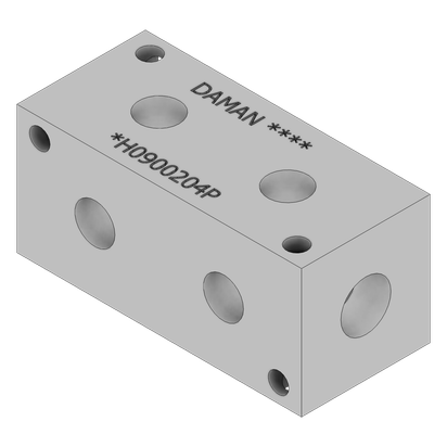 17-4 H1150 Stainless Header Block - SH0900204P