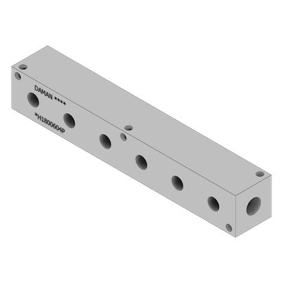 17-4 H1150 Stainless Header Block - SH1800604P