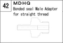 MDHQ manufacturer series illustration; representative only. Size, dimensions and finish vary by model.