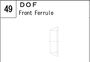 MDOF manufacturer series illustration; representative only. Size, dimensions and finish vary by model.