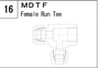 MDTF manufacturer series illustration; representative only. Size, dimensions and finish vary by model.