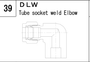 DLW manufacturer series illustration; representative only. Size, dimensions and finish vary by model.
