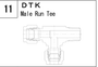 DTK manufacturer series illustration; representative only. Size, dimensions and finish vary by model.