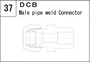 DCB manufacturer series illustration; representative only. Size, dimensions and finish vary by model.