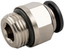 Straight Male 10mm Tube x 3/8" BSPP - 50020N-10-3/8