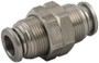 Stainless Steel (FKM Seal) Bulkhead Union 1/2" Tube - 60050-08