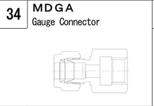 MDGA manufacturer series illustration; representative only. Size, dimensions and finish vary by model.