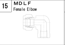 MDLF manufacturer series illustration; representative only. Size, dimensions and finish vary by model.
