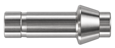 DPC stainless steel compression fitting — representative colored series image; dimensions vary by model.