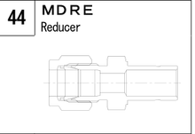 MDRE manufacturer series illustration; representative only. Size, dimensions and finish vary by model.