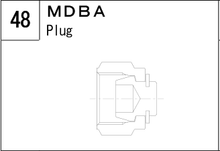 MDBA manufacturer series illustration; representative only. Size, dimensions and finish vary by model.