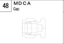MDCA manufacturer series illustration; representative only. Size, dimensions and finish vary by model.