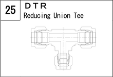 DTR manufacturer series illustration; representative only. Size, dimensions and finish vary by model.