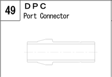 DPC manufacturer series illustration; representative only. Size, dimensions and finish vary by model.
