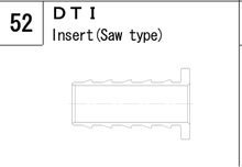DTI provisional series illustration. Confirm the fitting type, tube size and thread before ordering; dimensions and finish vary.