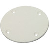 5-5/8 Inch Arctic White Screw Down Cover Plate for Boats