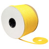 1/4 Inch x 600 Ft Yellow Twisted Braid Polypropylene Rope Spool for Boats