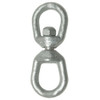 1/4 Inch Galvanized Eye to Eye Swivel for Boats 4,250 lbs Breaking Strength