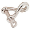 3/16 Inch Stainless Steel Twisted Anchor Shackle - 2,800 lbs Breaking Strength