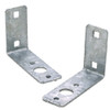 Pack of 2 Hot Dipped Galvanized Bolt On Boat Trailer Light Brackets