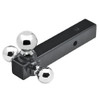 2 Inch Receiver Tube Tri-Ball Boat Trailer Tow Hitch