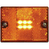 LED Amber Submersible Reflex Boat Trailer Clearance and Side Marker Light