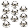 10 Pack of 1/2 Inch Zinc Plated Steel Boat Trailer Roller Shaft Pal Nuts