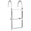 3 Step Over Gunwale Aluminum Boarding Ladder for Boats