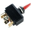 Red Illuminated DPDT 3 Position On / Off / On Toggle Switch for Boats