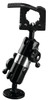 PANTHERâ„¢ TROLLING MOTOR MOUNT - Height: 10" Color: Aluminum/Black