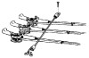 TH MARINE - ROD TAMER ROD HOLD DOWN STRAP - Holds: 7 rods Length: 18"