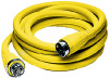 HUBBELL - 50A SHORE POWER CABLE SET - Rating: 50A, 125/250V Length: 50' Color: Yellow