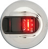 attwoodÂ® - LIGHTARMORâ„¢ LED VERTICAL SURFACE MOUNT SIDE LIGHT - Description: Round Type: Port Lens: Red Housing: Stainless Visibility: 2 nm