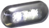 TH MARINE - LED OBLONG COURTESY LIGHTS - Size: 3" L x 1Â¼" W x 1" H LEDs: 3 White