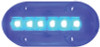 TH MARINE - HIGH INTENSITY LED UNDERWATER LIGHTS - Lumens: 180 LED Color: Blue Size: 3.5" x 1.5"