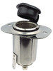 12 Volt Stainless Steel Power Socket / Receptacle for Boats - 16 Amp Rating