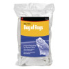 Buffalo Recycled Low Linting White T-Shirt Wiping Rags - 1 lb. Bag