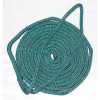 3/8 Inch x 15 Ft Teal Double Braid Nylon Mooring and Docking Line for Boats