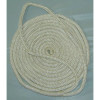 3/8 Inch x 15 Ft White Double Braid Nylon Mooring and Docking Line for Boats