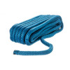 3/8 Inch x 25 Ft Blue Double Braid Nylon Mooring and Docking Line for Boats