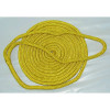 3/8 Inch x 20 Ft Yellow Double Braid Nylon Mooring and Docking Line for Boats