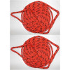2 Pack of 3/8 Inch x 15 Ft Red Double Braid MFP Mooring and Docking Lines