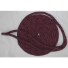 3/8 Inch x 15 Ft Burgundy Double Braid MFP Mooring and Docking Line for Boats