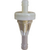 Sierra 18-78281 Universal Small Capacity 1/4" Barb In-Line Fuel Filter