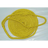 1/2 Inch x 20 Ft Yellow Double Braid Nylon Mooring and Docking Line for Boats
